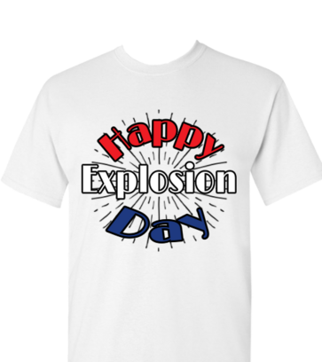 Explosin day design idea